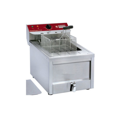 12 L capaciteit elektrische friteuse uit de Speed Fryers PLUS reeks - FSM-12ET/N van Diamond