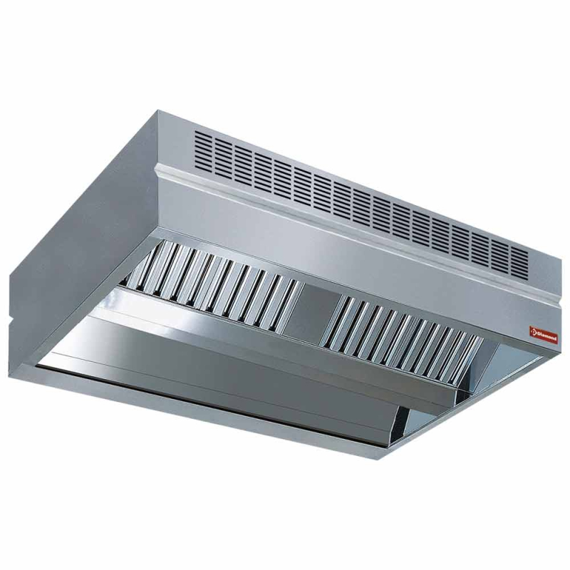 Centrale inductie kap met compensatie "AMBIANCE" - Diamond - ACC1618