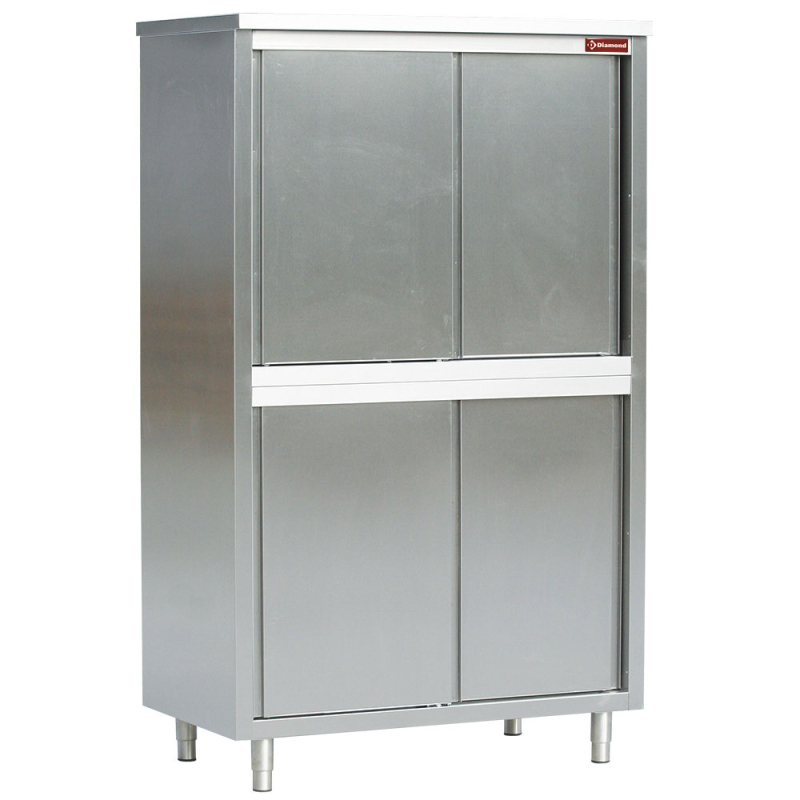 Hoge kast, schuifdeuren - Diamond - AR206V1/B