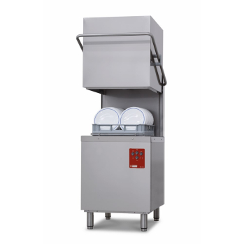 Afwasmachine met kap, rek 500x500 mm - DK7/6 - Diamant
