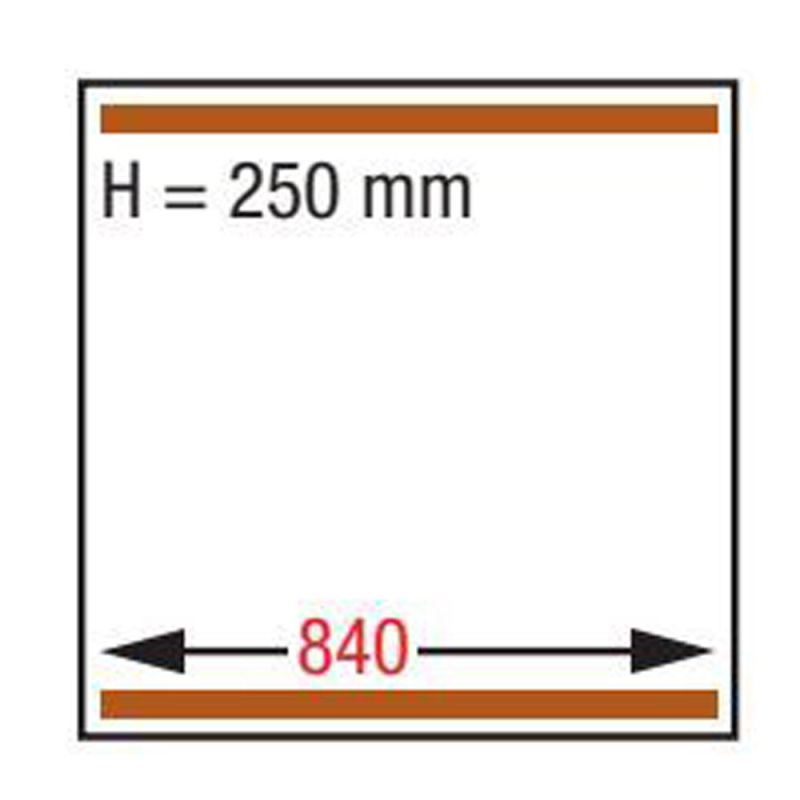 Machine sous-vide, double chambre 840x830xh250 mm. - 250 m3/h - Diamond - CF-180T/S