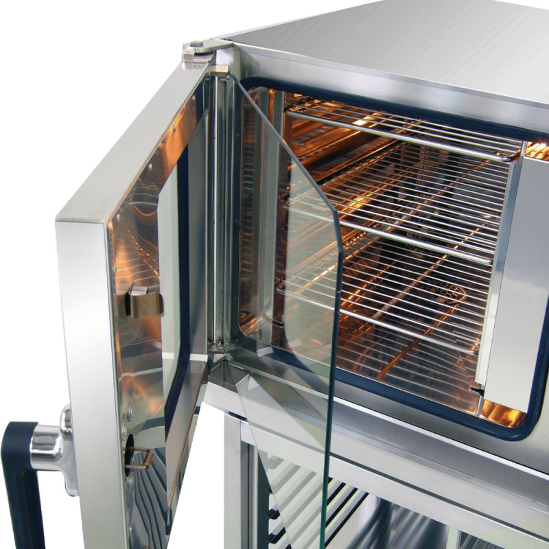 Elektrische combi-steamer met touchscreen - stoom/convectie 5x GN 1/1 - AUTO-CLEANING - Diamond - DFV-511/PTS