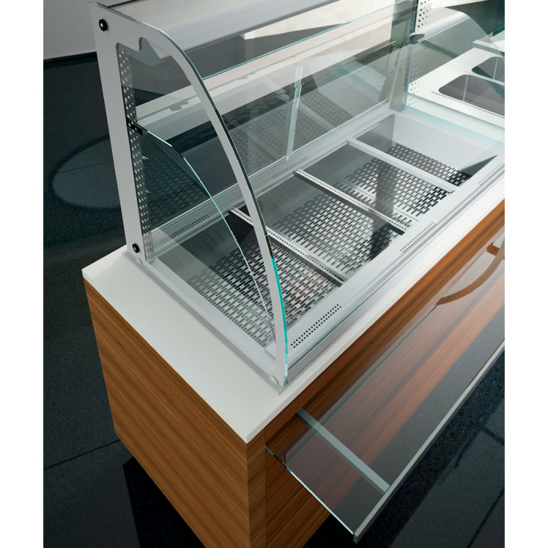 Element verwarmde vitrine, bevochtigd en geventileerd 3x GN 1/1 - Diamond - DPA/CVV12