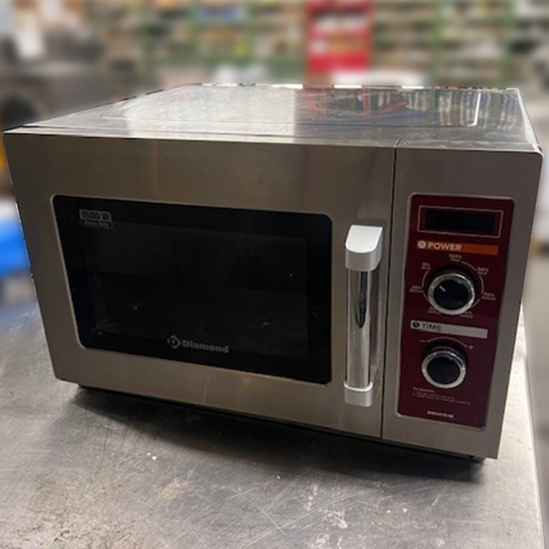 Magnetron oven in rvs (GN 2/3), 1800 W, (34 Lt), mechanisch - Diamond - DW3418-M