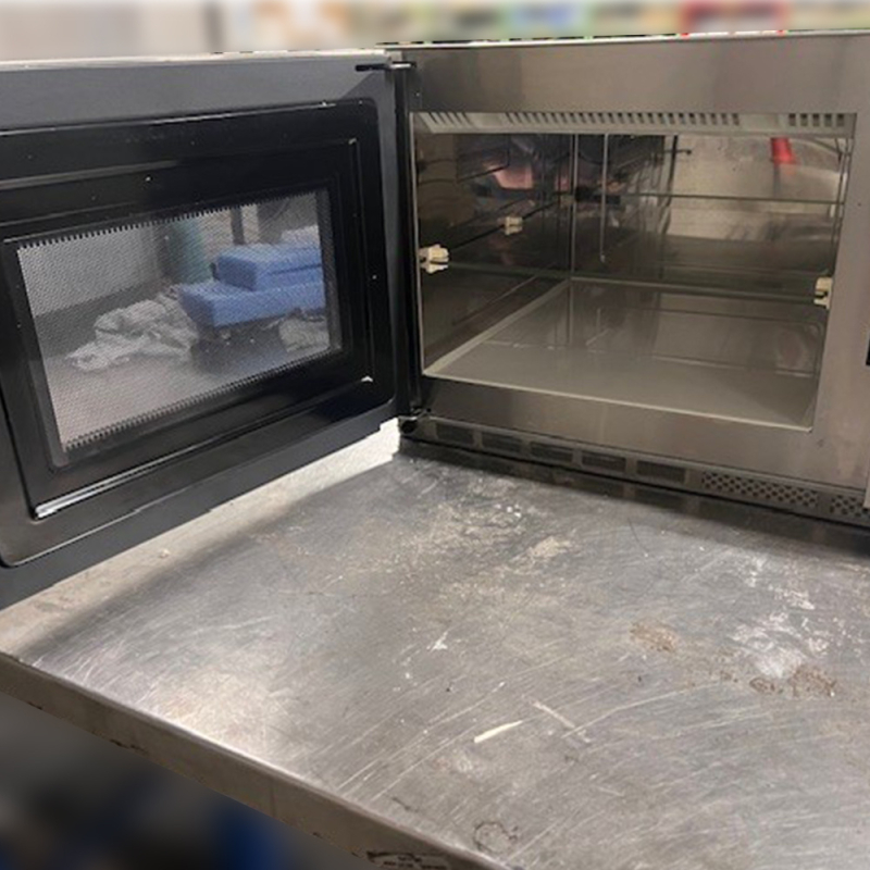 Magnetron oven in rvs (GN 2/3), 1800 W, (34 Lt), mechanisch - Diamond - DW3418-M