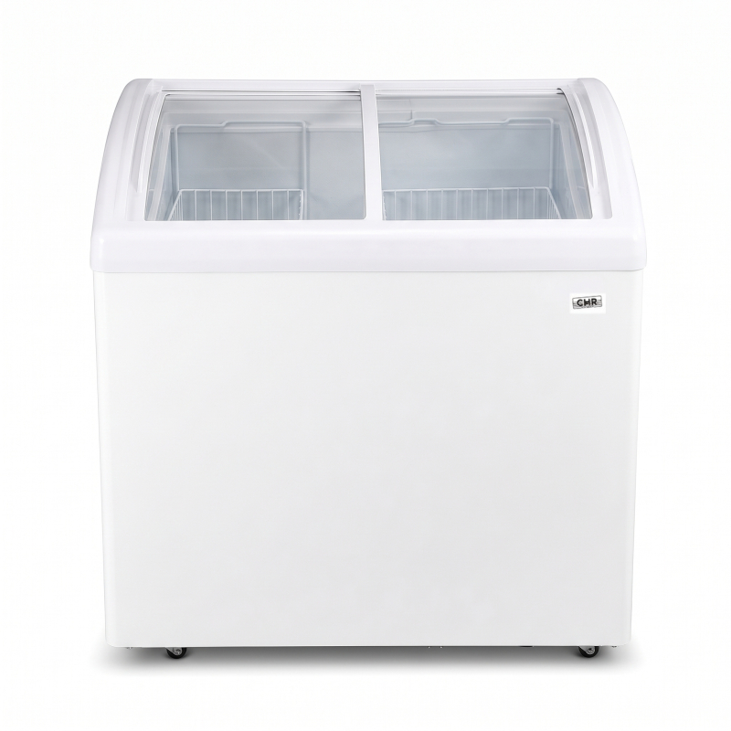 Cong&eacute;lateur/Frigo avec Porte Coulissantes Vitr&eacute;e 336 Litres - SDW336