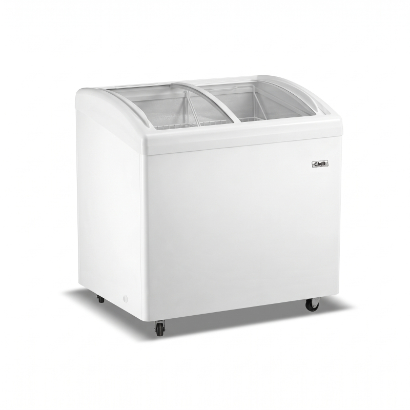 Cong&eacute;lateur/Frigo avec Porte Coulissantes Vitr&eacute;e 256 Litres - SDW256