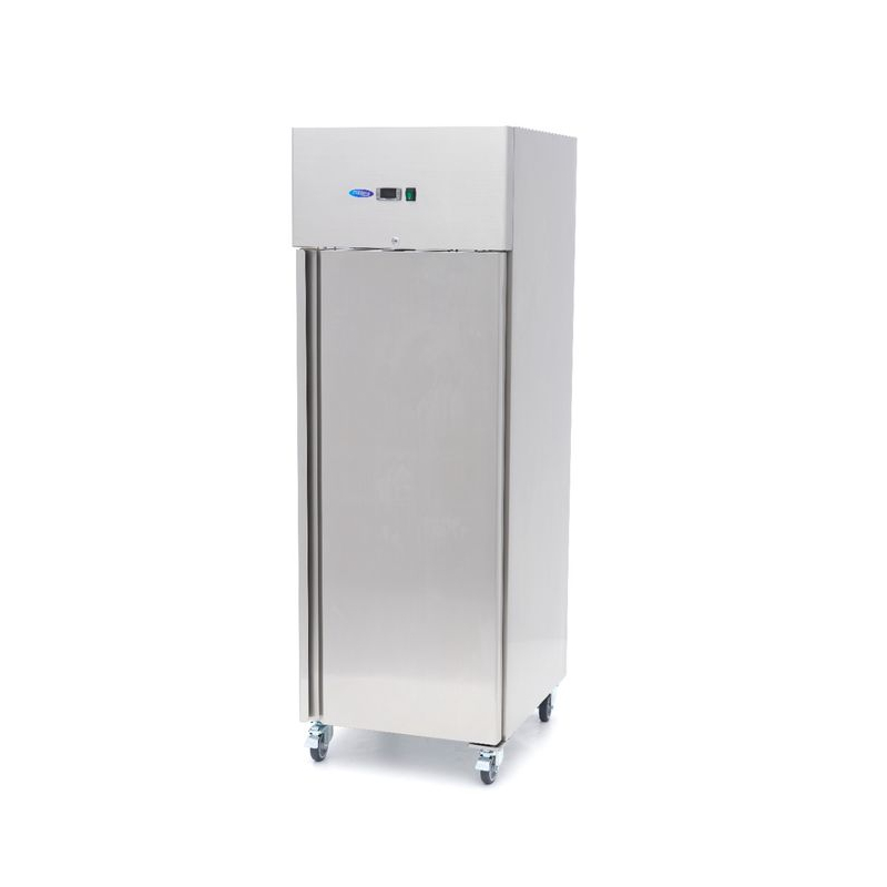 Vriezer - 600 L - 3 regelbare etag&egrave;res (2/1 GN) - roestvrij staal - op wielen - Maxima - 09400007