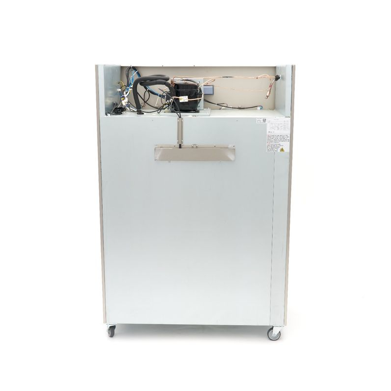 Vriezer - 1200 L - 6 verstelbare leggers (2/1 GN) - roestvrij staal - op wielen - Maxima - 09400017