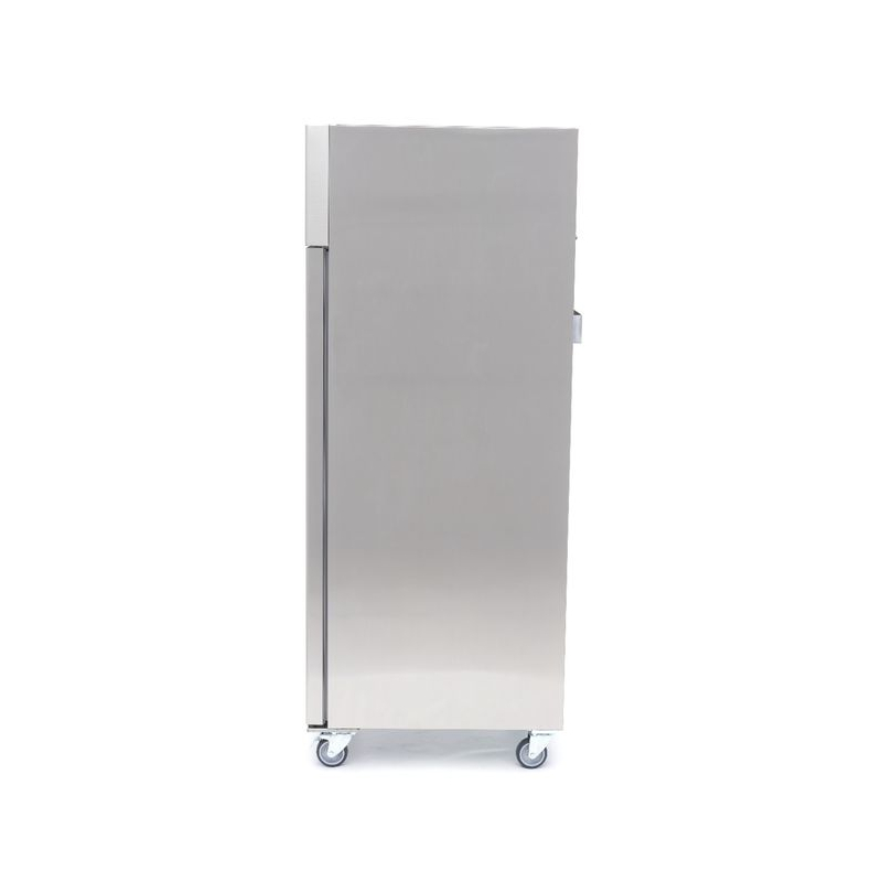 Vriezer - 400 L - 3 verstelbare schappen - roestvrij staal - op wielen - Maxima - 09400136