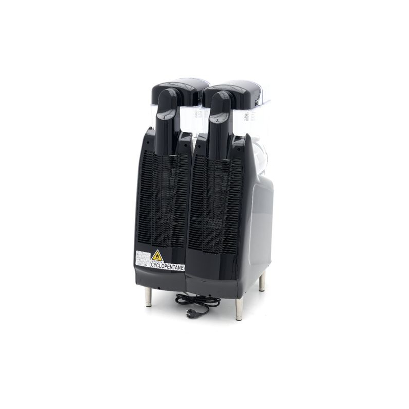 Granitamachine & slushmachine - 2x 12 L - digitaal display - Maxima - 09504005