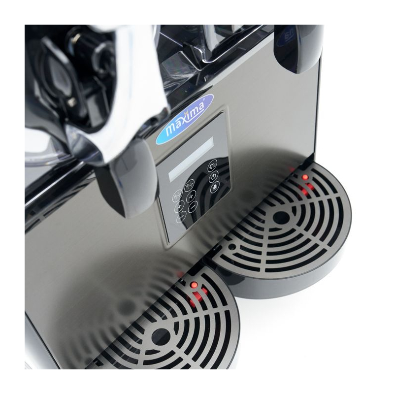 Granitamachine & slushmachine - 2x 12 L - digitaal display - Maxima - 09504005
