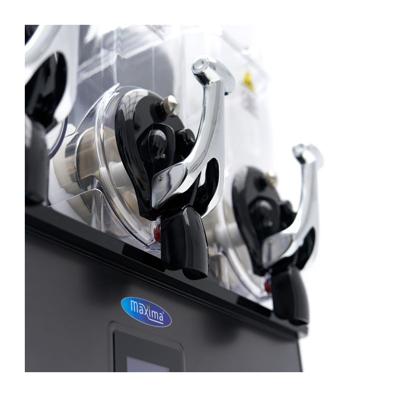 Granitamachine & slushmachine - 3x 12 L - digitaal display - Maxima - 09504006