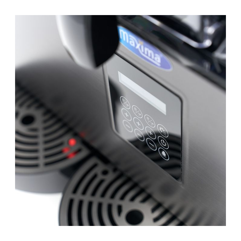 Granitamachine & slushmachine - 3x 12 L - digitaal display - Maxima - 09504006