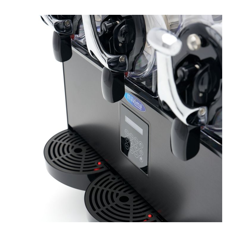 Granitamachine & slushmachine - 3x 12 L - digitaal display - Maxima - 09504006