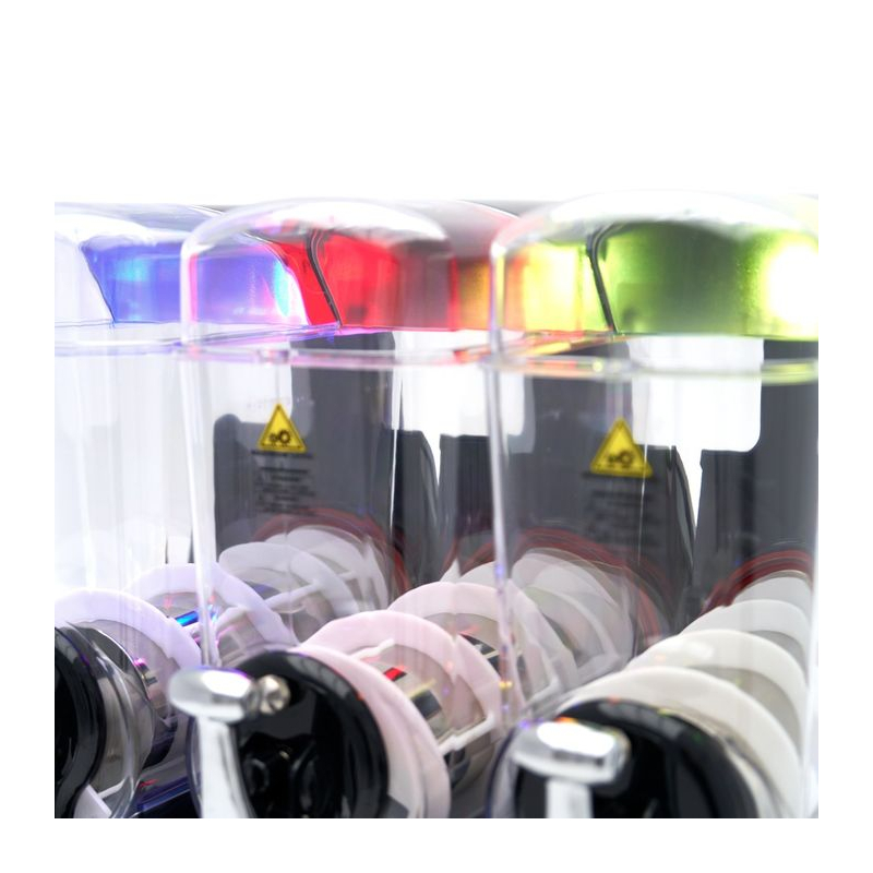 Granitamachine & slushmachine - 3x 12 L - digitaal display - Maxima - 09504006