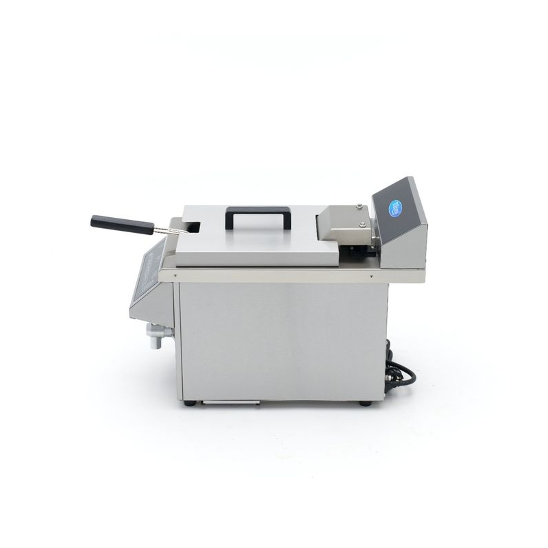 Friteuse - 8 L - 1 mand - inductie - heftsysteem - met aftapkraan - Maxima - 09371450