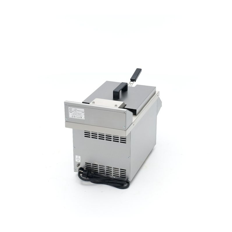 Friteuse - 8 L - 1 mand - inductie - heftsysteem - met aftapkraan - Maxima - 09371450