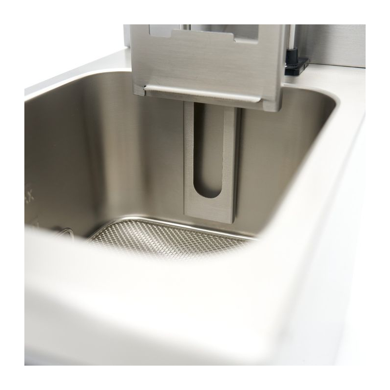 Friteuse - 8 L - 1 mand - inductie - heftsysteem - met aftapkraan - Maxima - 09371450