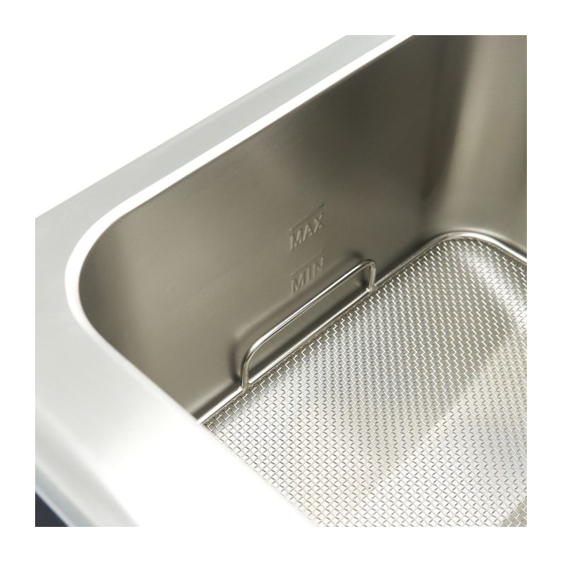 Friteuse - 8 L - 1 mand - inductie - heftsysteem - met aftapkraan - Maxima - 09371450