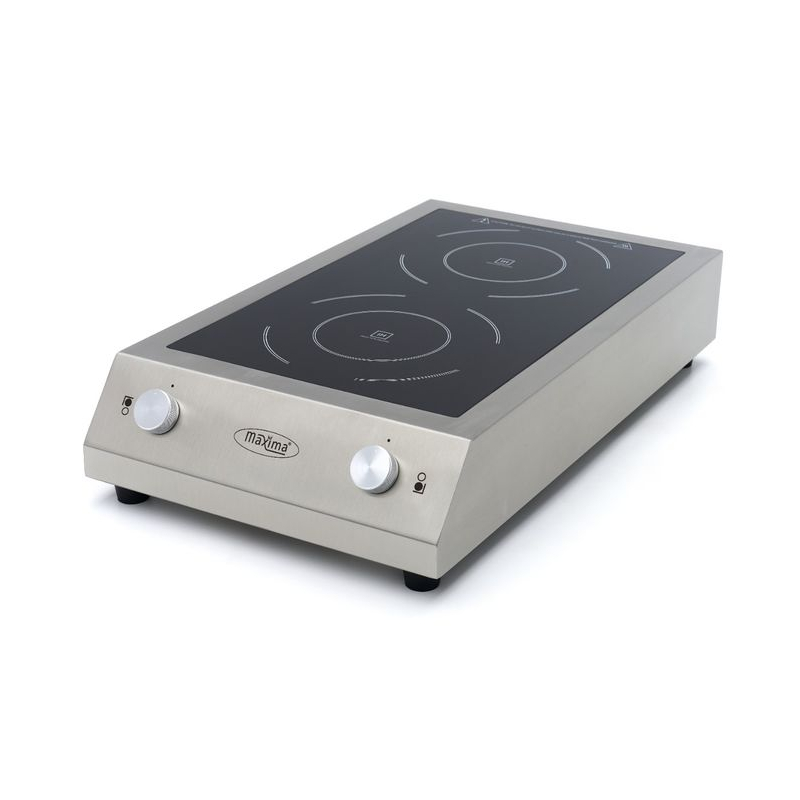 Inductie kookplaat 700 &ndash; 2 branders &ndash; 7000W - Maxima - 09371550