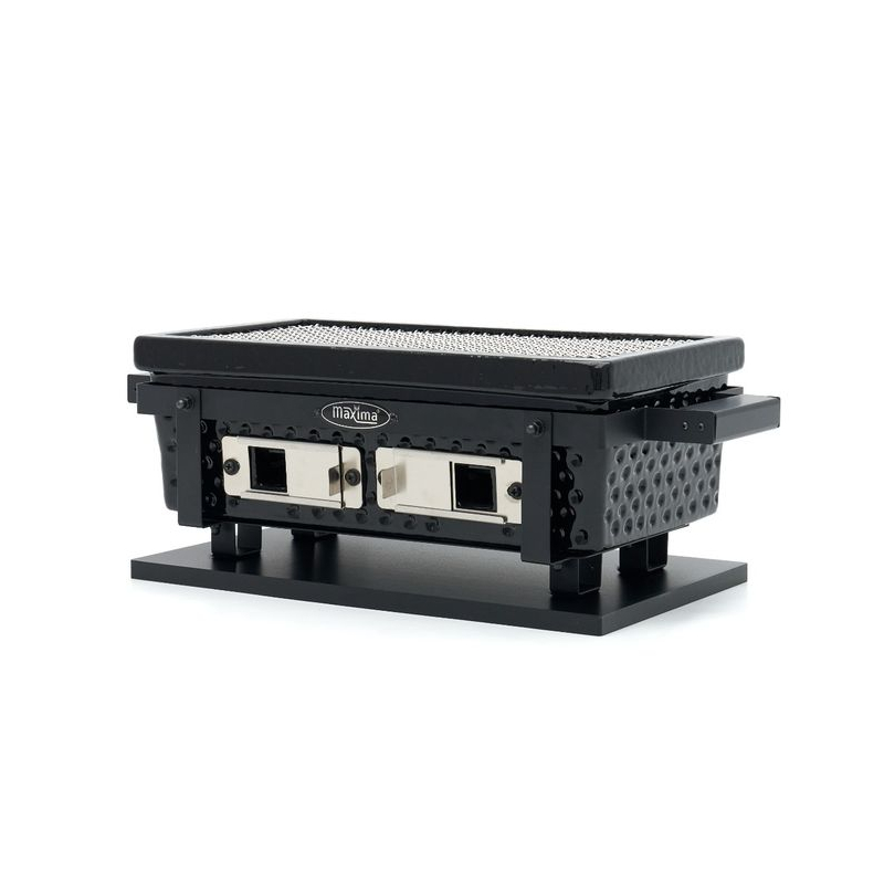 Hibachi-grill 40 x 22 cm - keramiek - tafelmodel - Maxima - 09378040