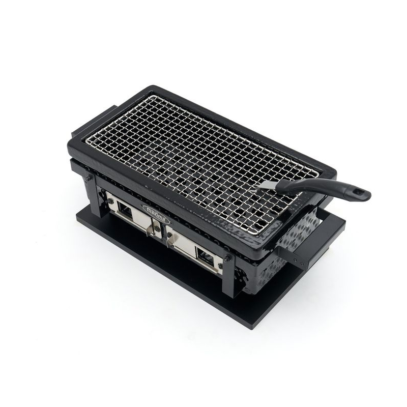 Hibachi-grill 40 x 22 cm - keramiek - tafelmodel - Maxima - 09378040