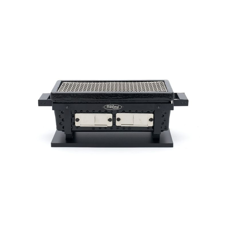 Hibachi-grill 40 x 22 cm - keramiek - tafelmodel - Maxima - 09378040