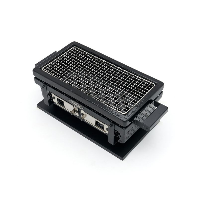 Hibachi-grill 40 x 22 cm - keramiek - tafelmodel - Maxima - 09378040