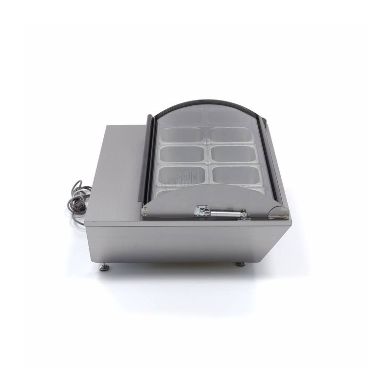 Saladette - 67 L - incl 8 x 1/6 GN - tafelmodel - Maxima - 09400870
