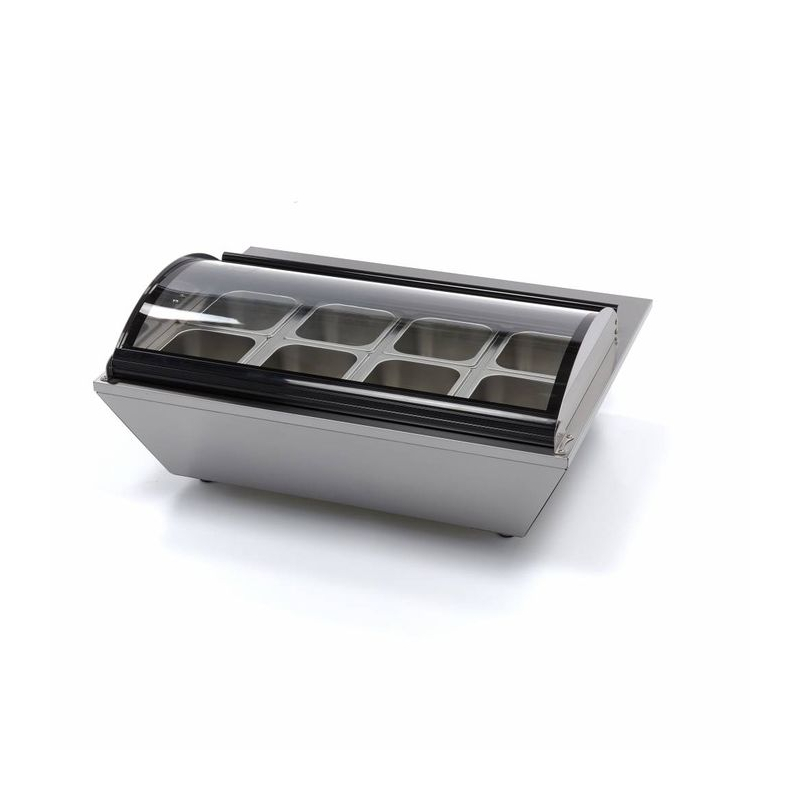 Saladette - 67 L - incl 8 x 1/6 GN - tafelmodel - Maxima - 09400870