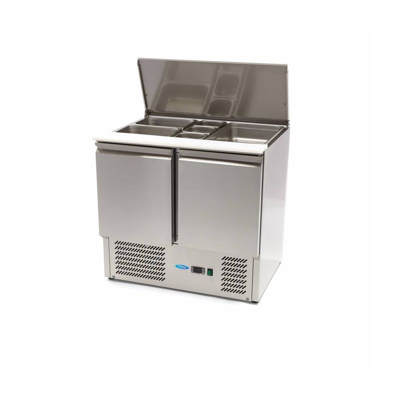 Saladette - 257 L - 90 cm - 2 deuren - Maxima - 09400410