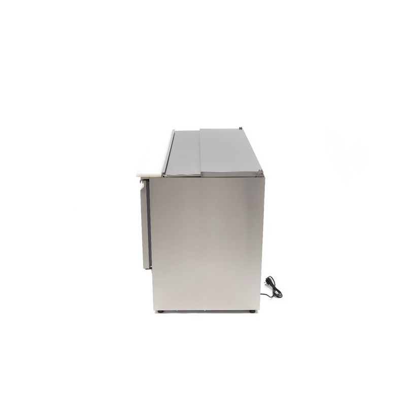 Saladette - 400 L - 137 cm - 3 deuren - incl snijplank - Maxima - 09400415