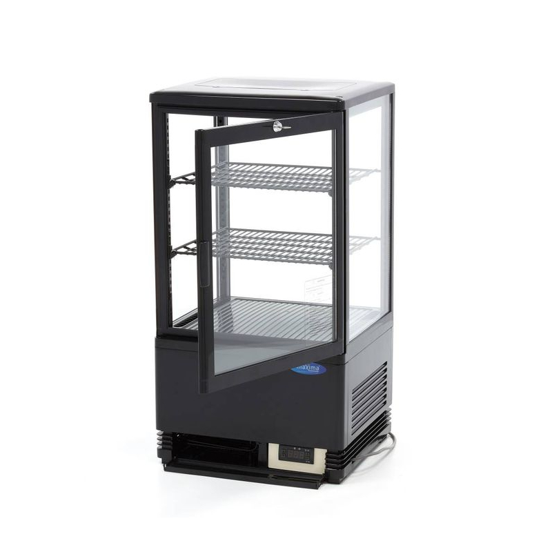 Vitrine r&eacute;frig&eacute;r&eacute;e - 58 L - 43 cm - Maxima - 09400801
