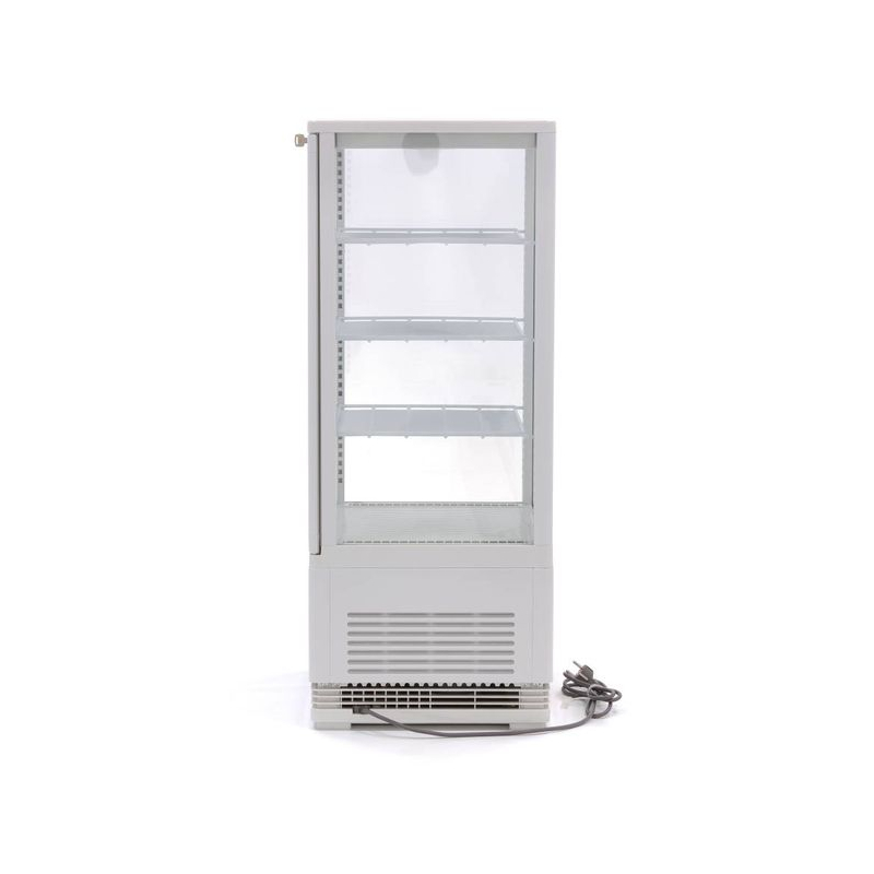 Vitrine r&eacute;frig&eacute;r&eacute;e - 78 L - 43 cm - blanc - Maxima - 09400805