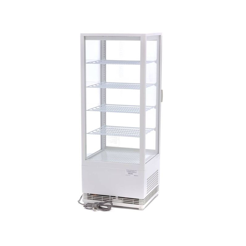 Vitrine r&eacute;frig&eacute;r&eacute;e - 98 L - 43 cm - blanc - Maxima - 09400810