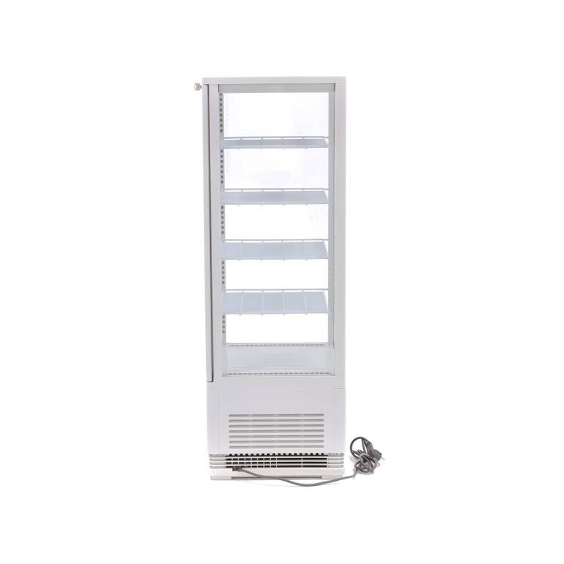 Vitrine r&eacute;frig&eacute;r&eacute;e - 98 L - 43 cm - blanc - Maxima - 09400810
