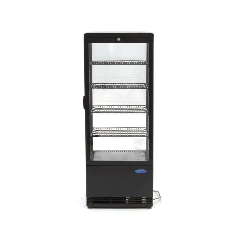 Vitrine r&eacute;frig&eacute;r&eacute;e - 98 L - 43 cm - Maxima - 09400811