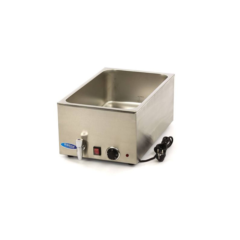 Marie Bath - met kraan - excl. 1/1 GN set - elektrisch - Maxima - 09300004