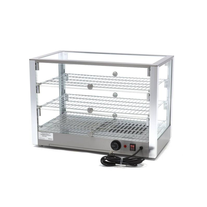 Warmhoudvitrine - 115 L - 70 cm - 3 etag&egrave;res - Maxima - 09400788