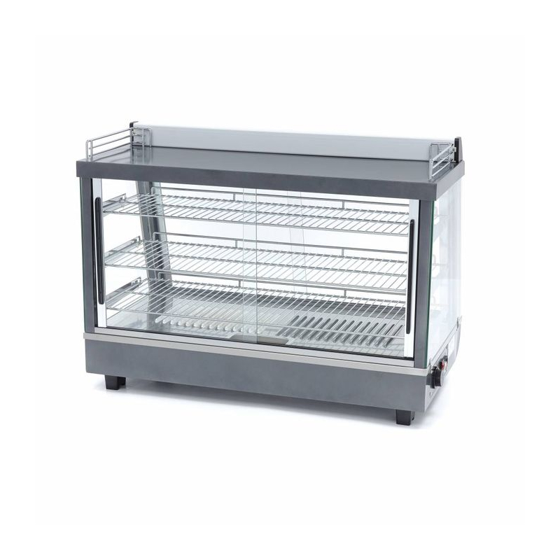 Warmhoudvitrine - 136 L - 91,5 cm - 3 etag&egrave;res - Maxima - 09400790