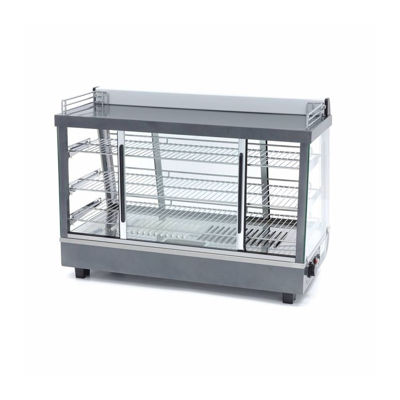 Warmhoudvitrine - 136 L - 91,5 cm - 3 etag&egrave;res - Maxima - 09400790