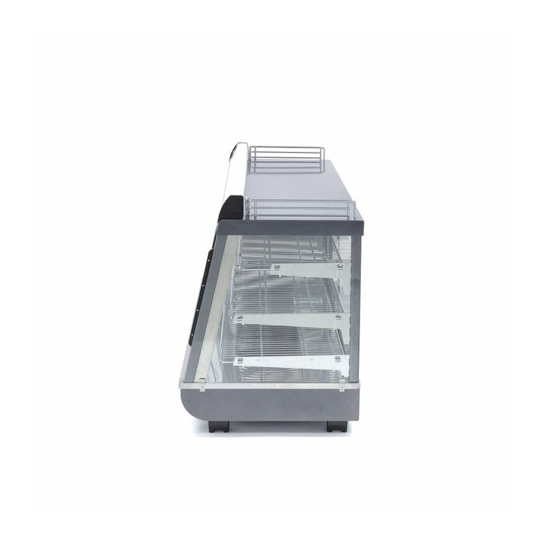Warmhoudvitrine - 186 L - 121,5 cm - 3 etag&egrave;res - Maxima - 09400795