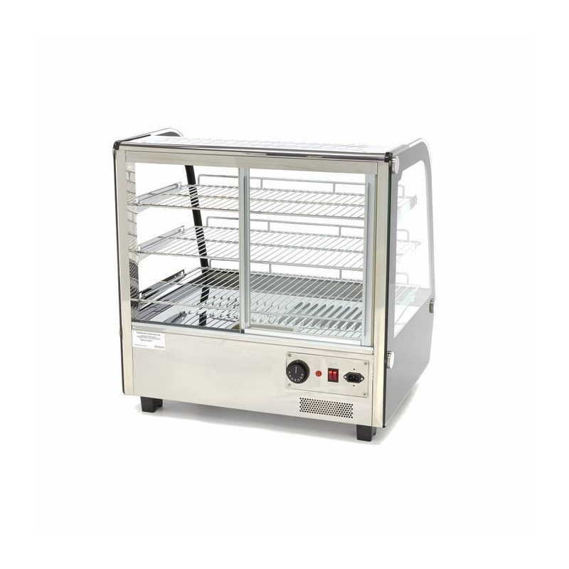 Warmhoudvitrine - 120 L - 67,8 cm - 3 etag&egrave;res - Maxima - 09400846