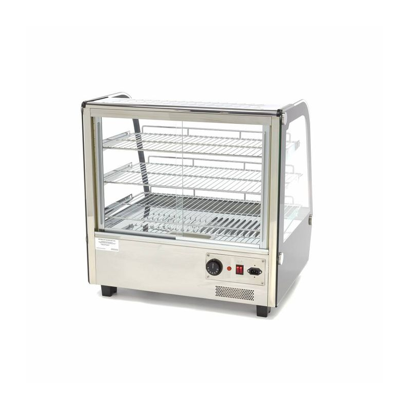 Warmhoudvitrine - 120 L - 67,8 cm - 3 etag&egrave;res - Maxima - 09400846