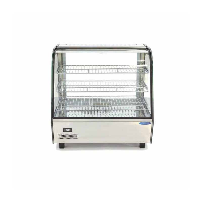 Warmhoudvitrine - 120 L - 67,8 cm - 3 etag&egrave;res - Maxima - 09400846