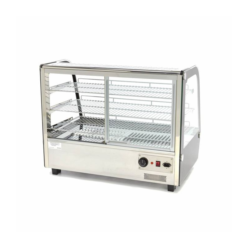 Warmhoudvitrine - 160 L - 85,6 cm - 3 etag&egrave;res - Maxima - 09400851