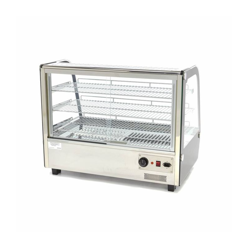 Warmhoudvitrine - 160 L - 85,6 cm - 3 etag&egrave;res - Maxima - 09400851