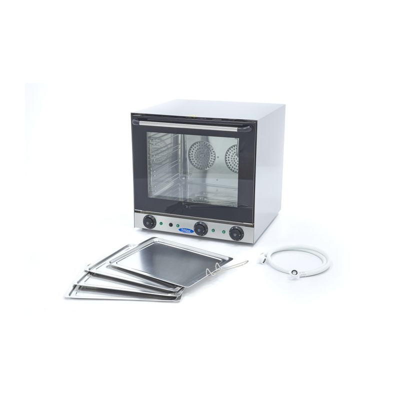 Convectie oven - grill en stoom - 4 niveaus - ingebouwde timer - Maxima - 09300418