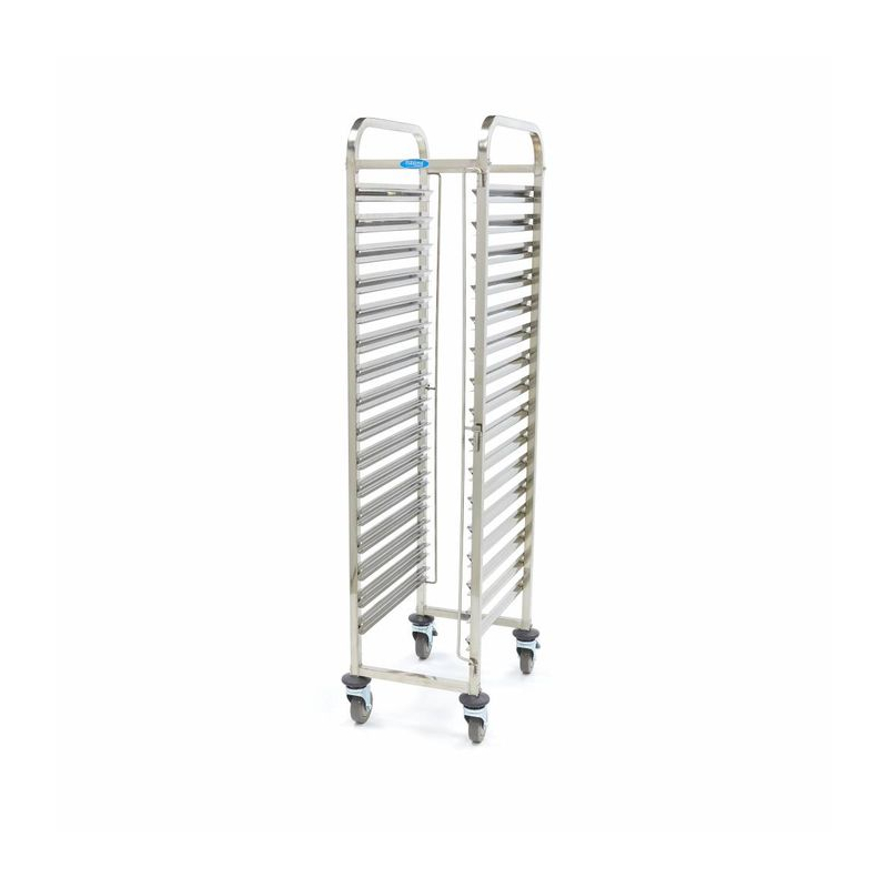 Dienblad Trolley - gastronorm - Past op 16 plateaus 1/1 GN - excl. gastronormbakken - Maxima - 09300547